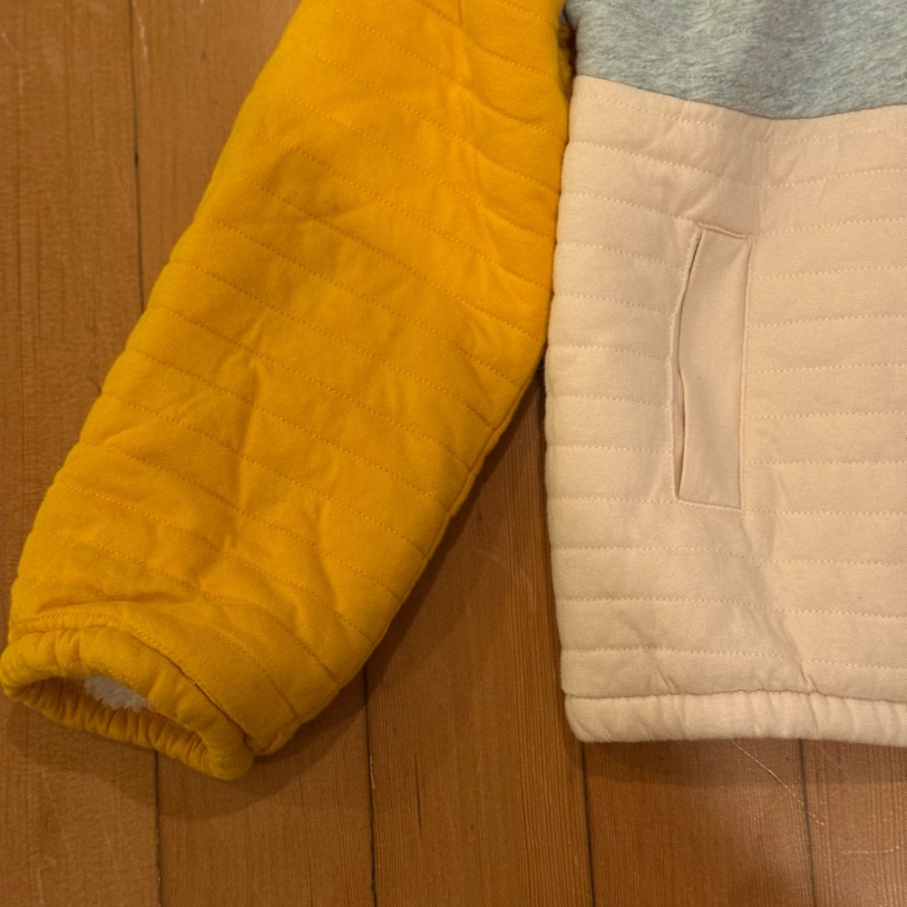 Kids Stem Colorblock Hooded Jacket with Sherpa - Picture 8 of 16